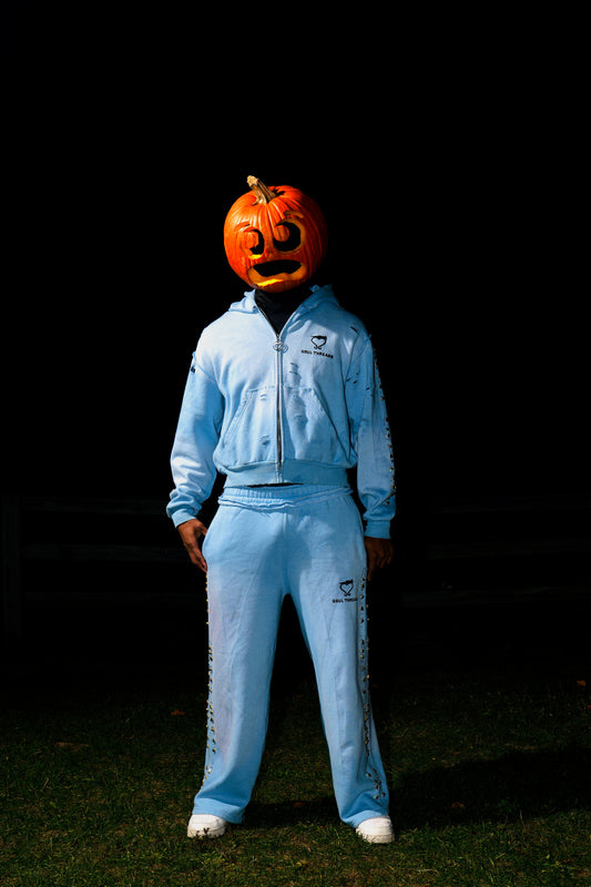 POWDER BLUE SOULTHREADS “DIAMOND IN A ROUGH” SweatSuit