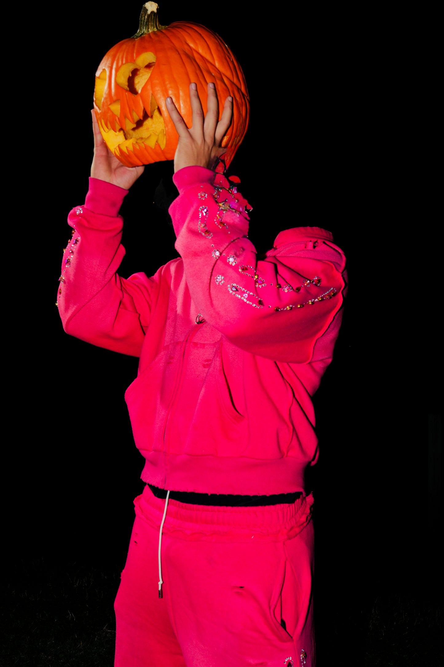 PINK Soul Threads “DIAMOND IN A ROUGH” Sweatsuit