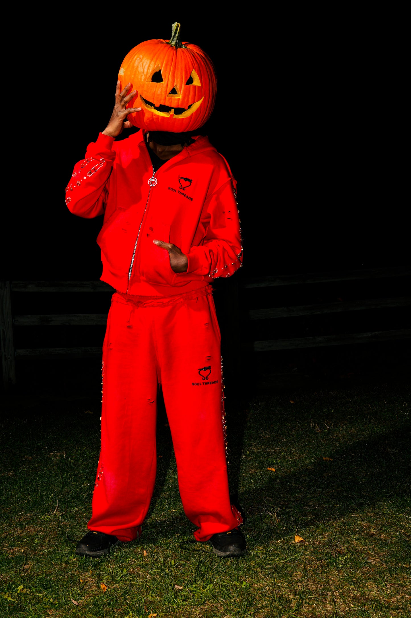 RED Soul Threads “Diamond in A ROUGH” Sweatsuit