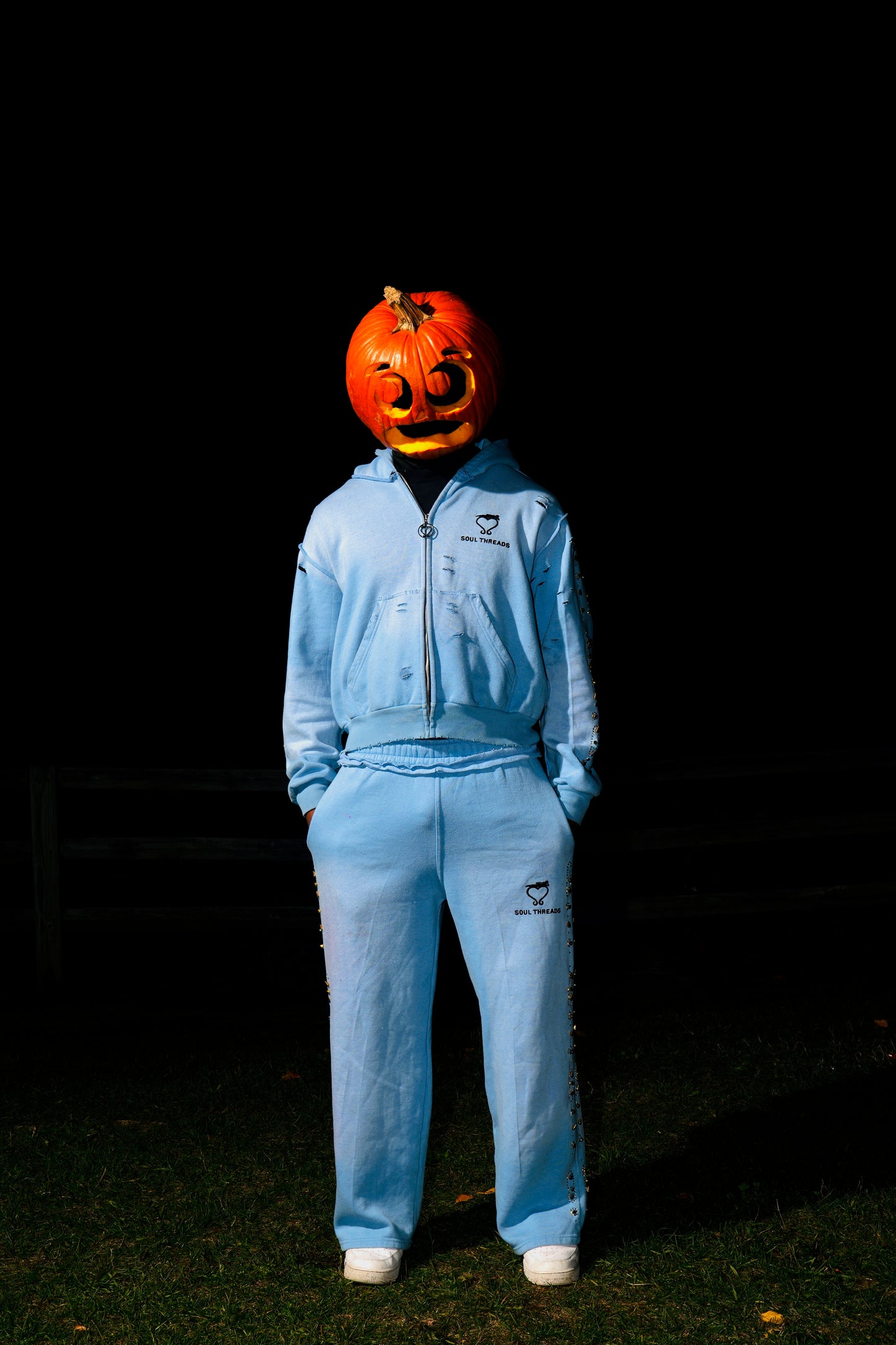 POWDER BLUE SOULTHREADS “DIAMOND IN A ROUGH” SweatSuit