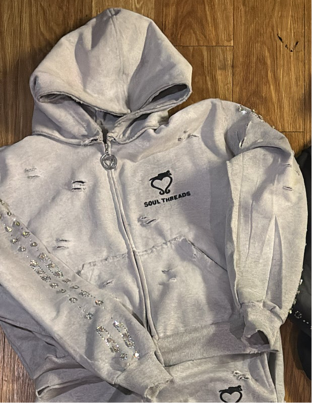 Soul Threads “DIAMOND IN A ROUGH” Hoodie ONLY