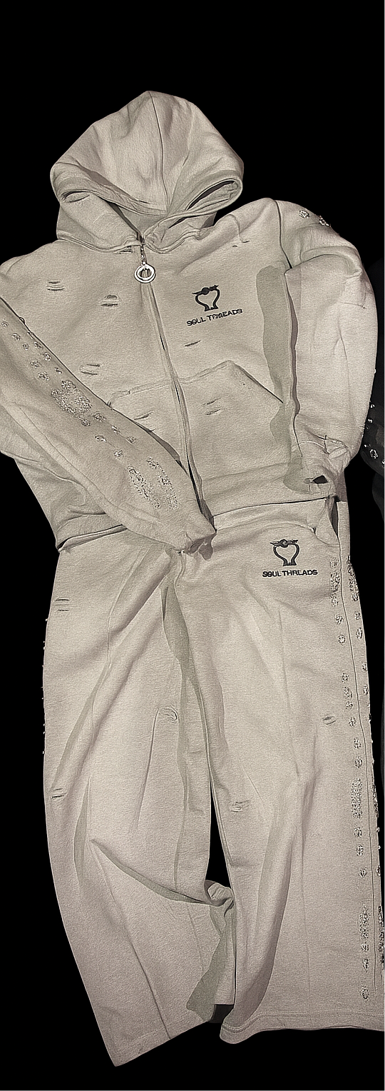 GRAY Soul Threads “DIAMOND IN ROUGH” Sweatsuit