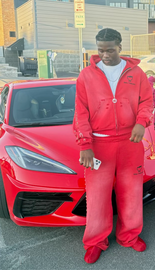 RED Soul Threads “Diamond in A ROUGH” Sweatsuit