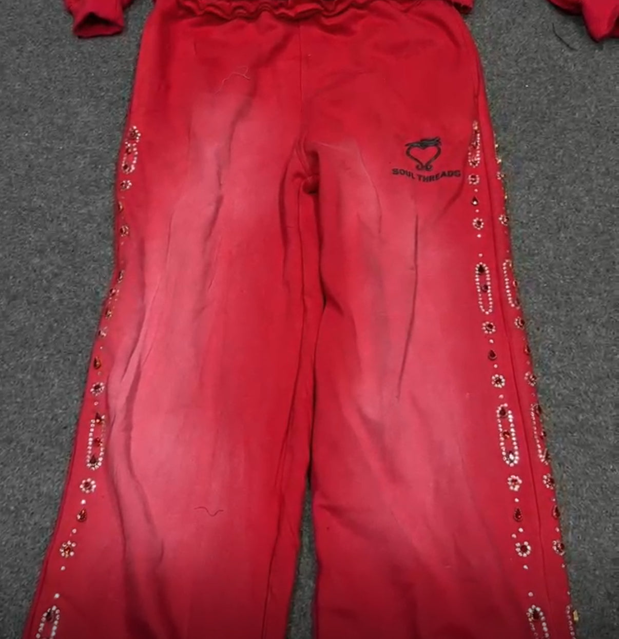 RED Soul Threads “Diamond in A ROUGH” Sweatsuit